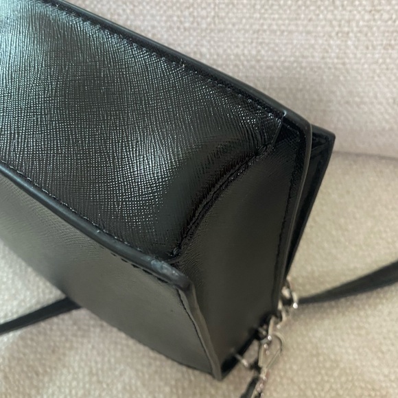 Kate Spade Cameron Black and White Gray & Blue Crossbody Bag - Picture 14 of 16